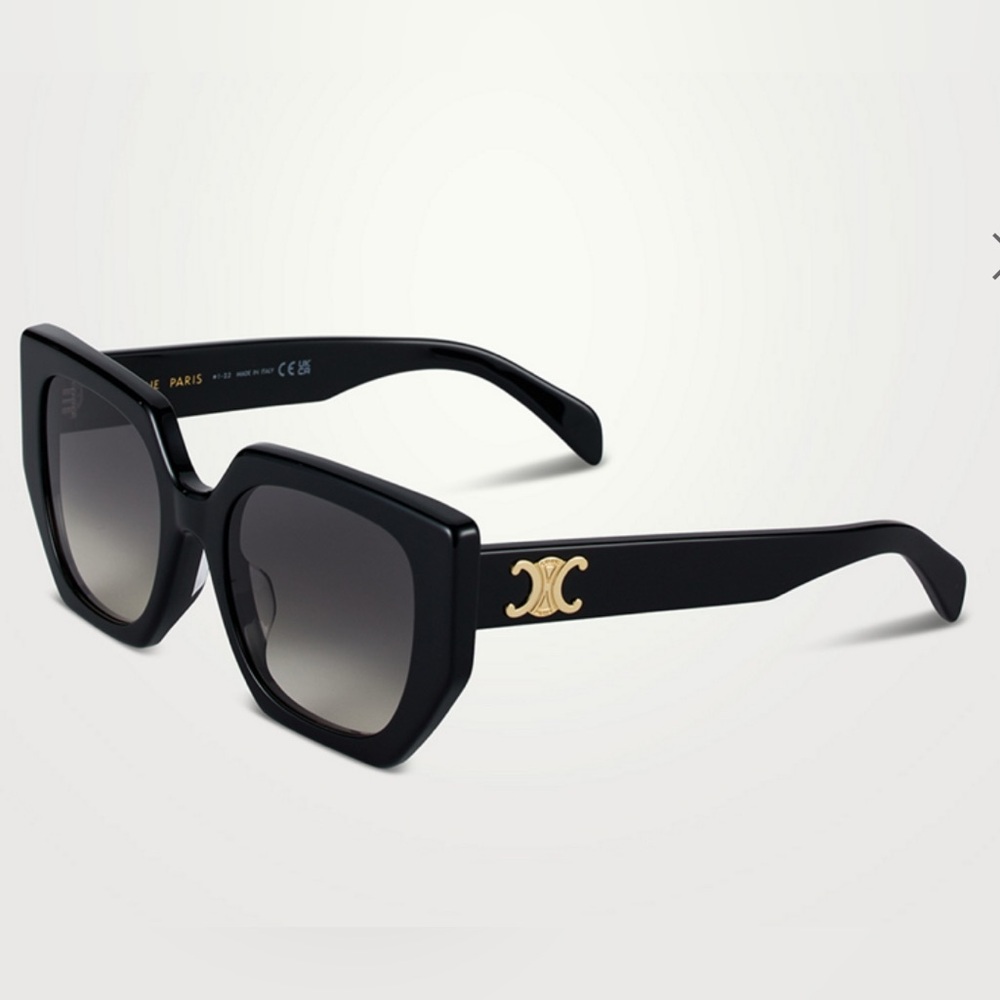 Brand New Celine Black Oversized Sunglasses - Picture 2 of 8